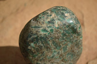 Polished Rare Green Emerald In Matrix Standing Free Form x 1 From Sandawana, Zimbabwe - Toprock Gemstones and Minerals 