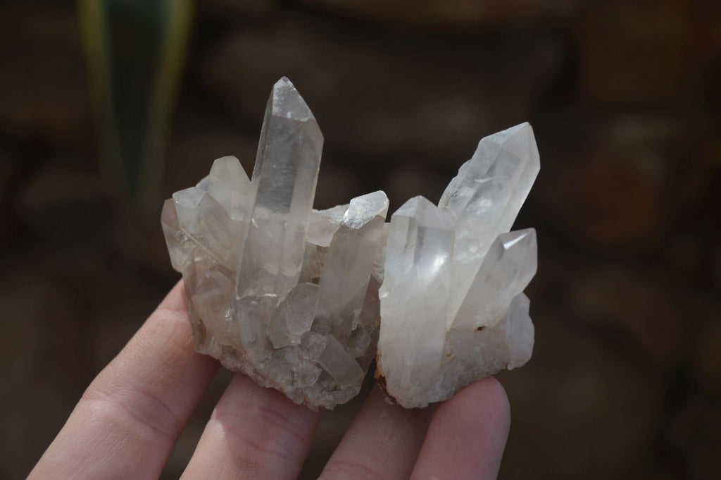 Natural Small Quartz Clusters  x 35 From Madagascar - Toprock Gemstones and Minerals 