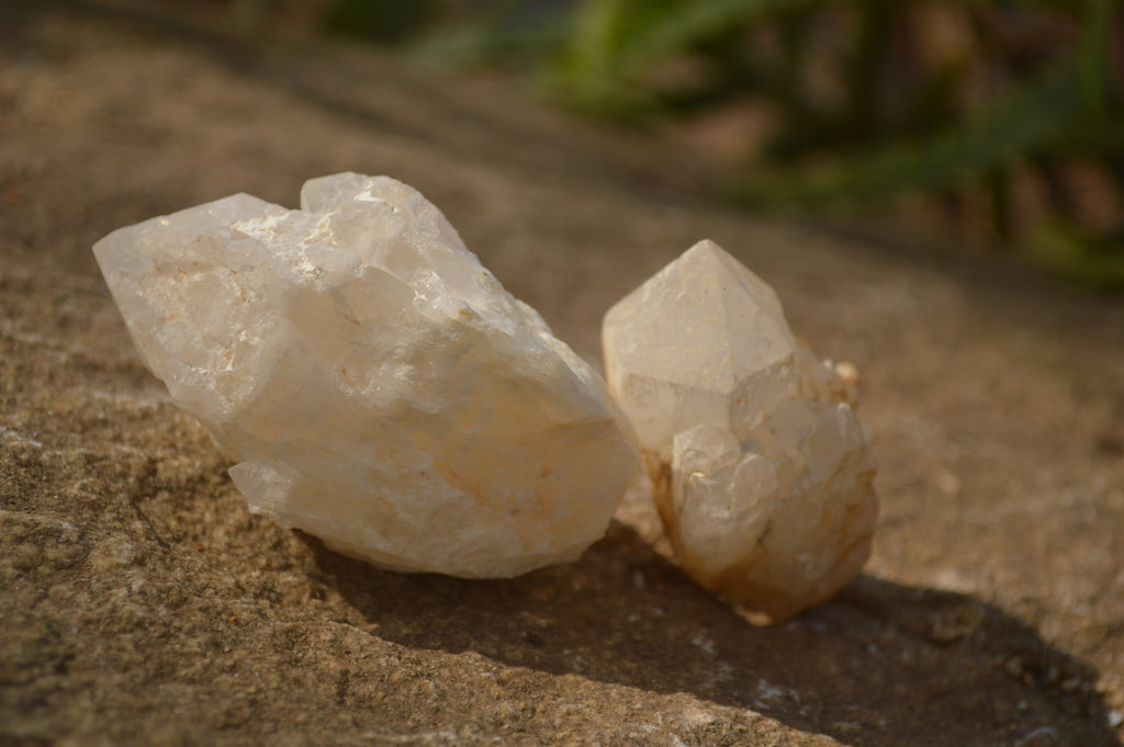 Natural Pineapple Quartz Crystals  x 35 From Madagascar - Toprock Gemstones and Minerals 