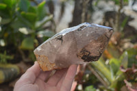 Polished Double Terminated Smokey Quartz Crystals  x 2 From Southern Africa - Toprock Gemstones and Minerals 