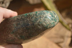 Polished Rare Green Emerald In Matrix Standing Free Form x 1 From Sandawana, Zimbabwe - Toprock Gemstones and Minerals 