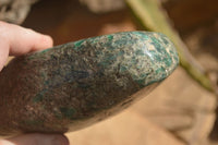 Polished Rare Green Emerald In Matrix Standing Free Form x 1 From Sandawana, Zimbabwe - Toprock Gemstones and Minerals 