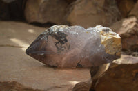 Polished Double Terminated Smokey Quartz Crystals  x 2 From Southern Africa - Toprock Gemstones and Minerals 