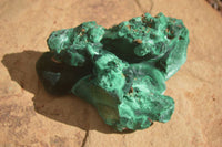 Natural Chatoyant Silky Malachite Specimens  x 4 From Kasompe, Congo - Toprock Gemstones and Minerals 