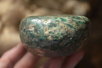Polished Rare Green Emerald In Matrix Standing Free Form x 1 From Sandawana, Zimbabwe - Toprock Gemstones and Minerals 