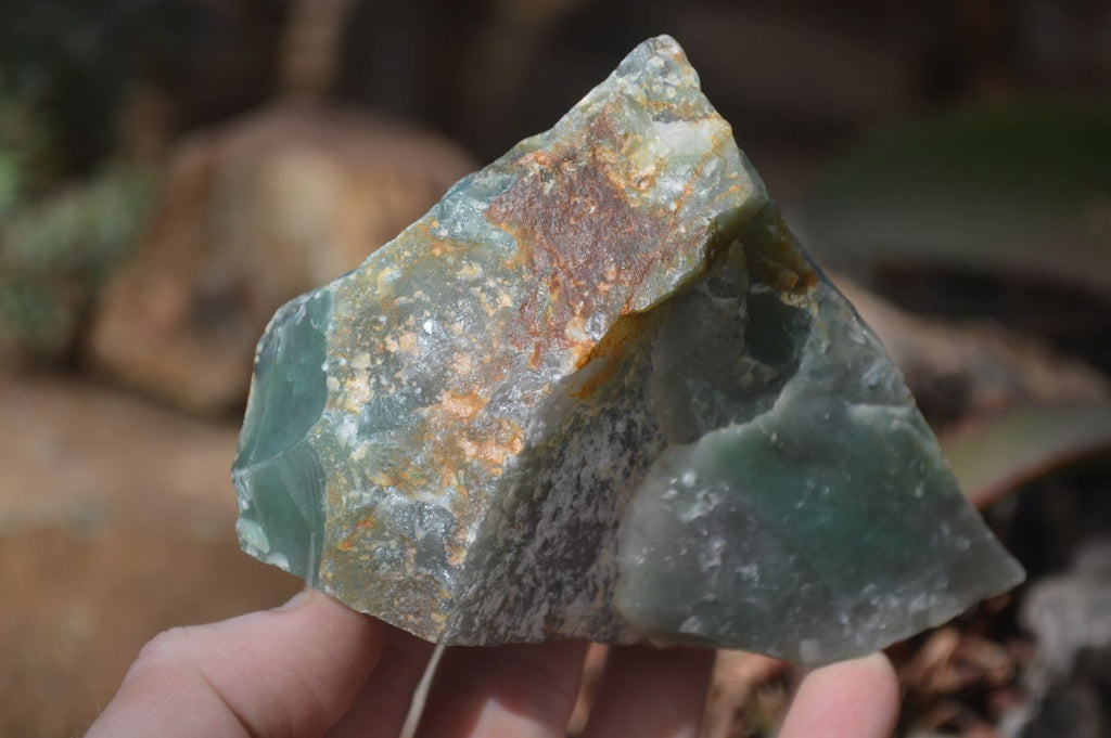 Natural Rough Jade Cobbed Specimens x 12 From Swaziland - Toprock Gemstones and Minerals 