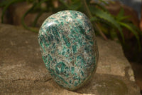 Polished Rare Green Emerald In Matrix Standing Free Form x 1 From Sandawana, Zimbabwe - Toprock Gemstones and Minerals 
