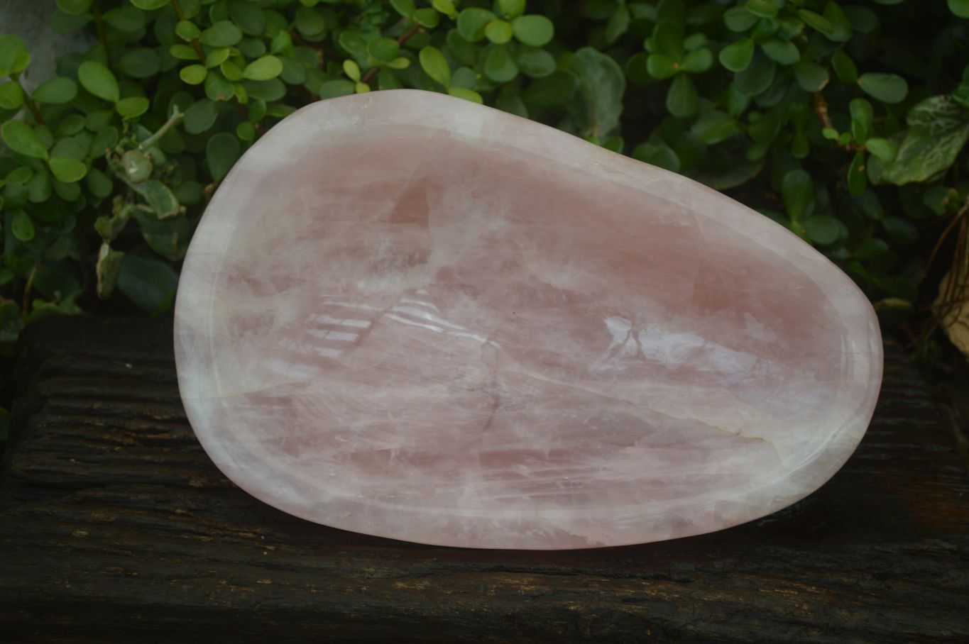 Polished Pink Rose Quartz Bowl x 1 From Ambatondrazaka, Madagascar - Toprock Gemstones and Minerals 