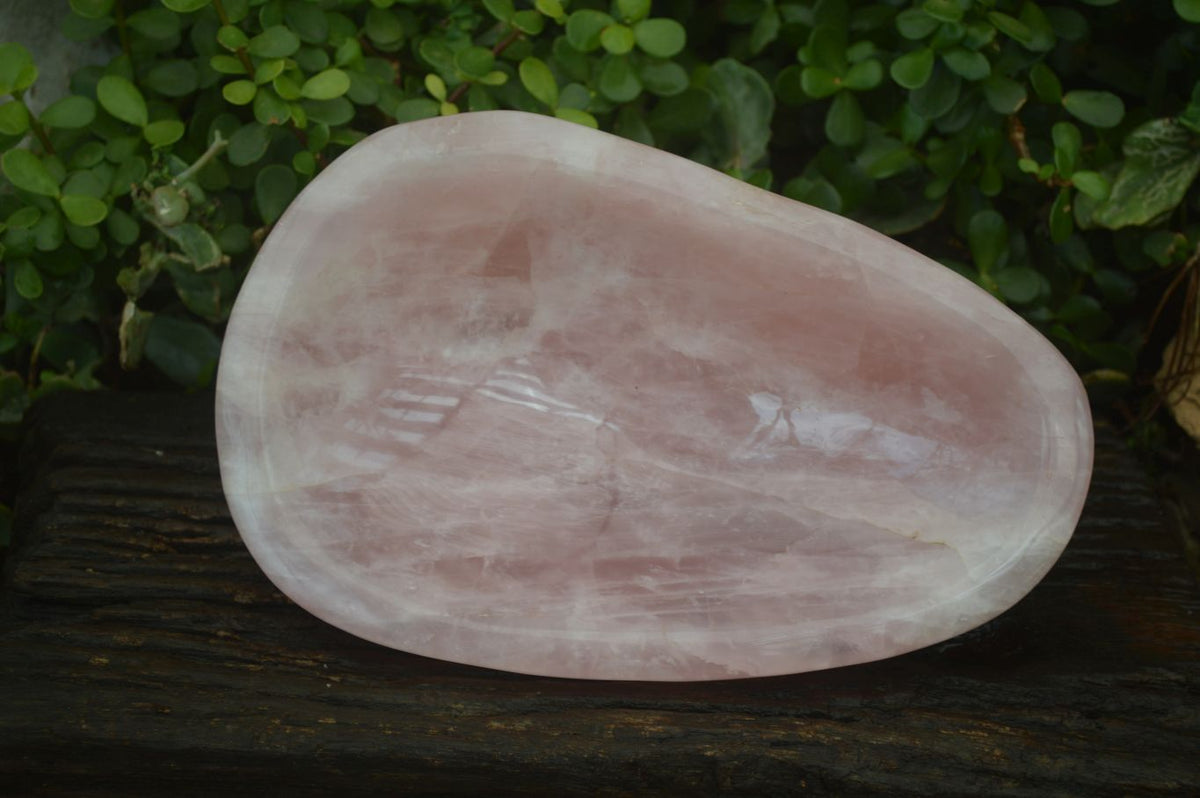 Polished Pink Rose Quartz Bowl x 1 From Ambatondrazaka, Madagascar - Toprock Gemstones and Minerals 