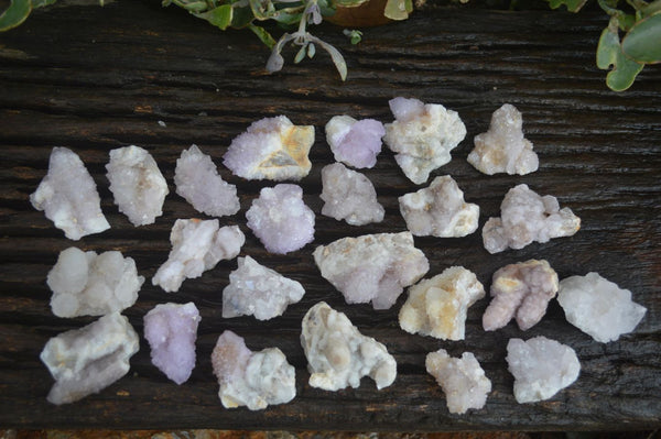 Natural Small Mixed Spirit Quartz Clusters  x 35 From Boekenhouthoek, South Africa - Toprock Gemstones and Minerals 