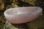 Polished Pink Rose Quartz Bowl x 1 From Ambatondrazaka, Madagascar - Toprock Gemstones and Minerals 