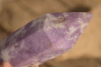 Polished  Double Terminated Purple Lepidolite Points  x 4 From Mozambique - Toprock Gemstones and Minerals 