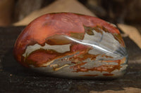 Polished Polychrome Jasper Standing Free Forms  x 2 From Marovato, Madagascar - Toprock Gemstones and Minerals 