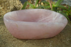 Polished Pink Rose Quartz Bowl x 1 From Ambatondrazaka, Madagascar - Toprock Gemstones and Minerals 