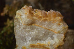 Natural Limonite Quartz Clusters x 2 From Solwezi, Zambia - Toprock Gemstones and Minerals 