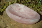 Polished Pink Rose Quartz Bowl x 1 From Ambatondrazaka, Madagascar - Toprock Gemstones and Minerals 
