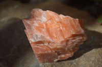 Natural New Sunset Orange Calcite Specimens  x 12 From Spitzkop, Namibia - Toprock Gemstones and Minerals 