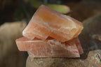 Natural New Sunset Orange Calcite Specimens  x 24 From Spitzkop, Namibia - Toprock Gemstones and Minerals 