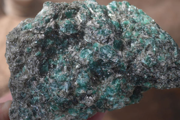 Natural Rare Emerald In Matrix Specimens  x 4 From Sandawana, Zimbabwe - Toprock Gemstones and Minerals 