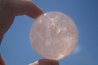 Polished Star Rose Quartz Spheres x 6 From Ambatondrazaka, Madagascar - TopRock