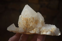 Natural "Cathedral Window" Candle Quartz Formations  x 3 From Madagascar - Toprock Gemstones and Minerals 