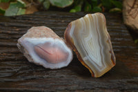 Polished River Agate Nodules  x 6 From Zimbabwe - Toprock Gemstones and Minerals 