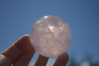 Polished Star Rose Quartz Spheres x 6 From Ambatondrazaka, Madagascar - TopRock
