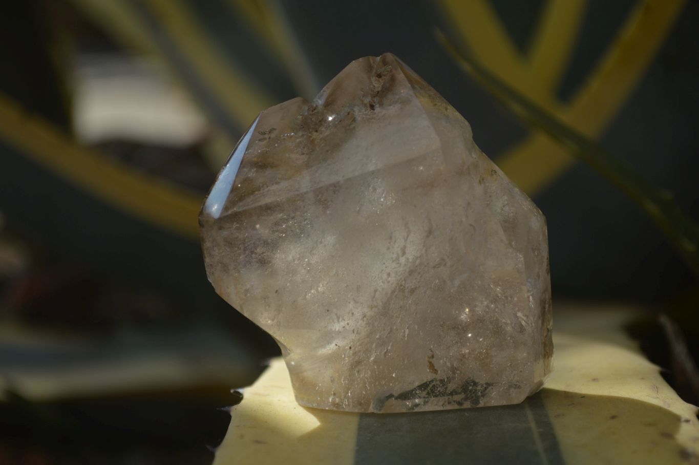 Polished Mixed Selection Of Window Quartz Crystals x 4 From Madagascar - Toprock Gemstones and Minerals 