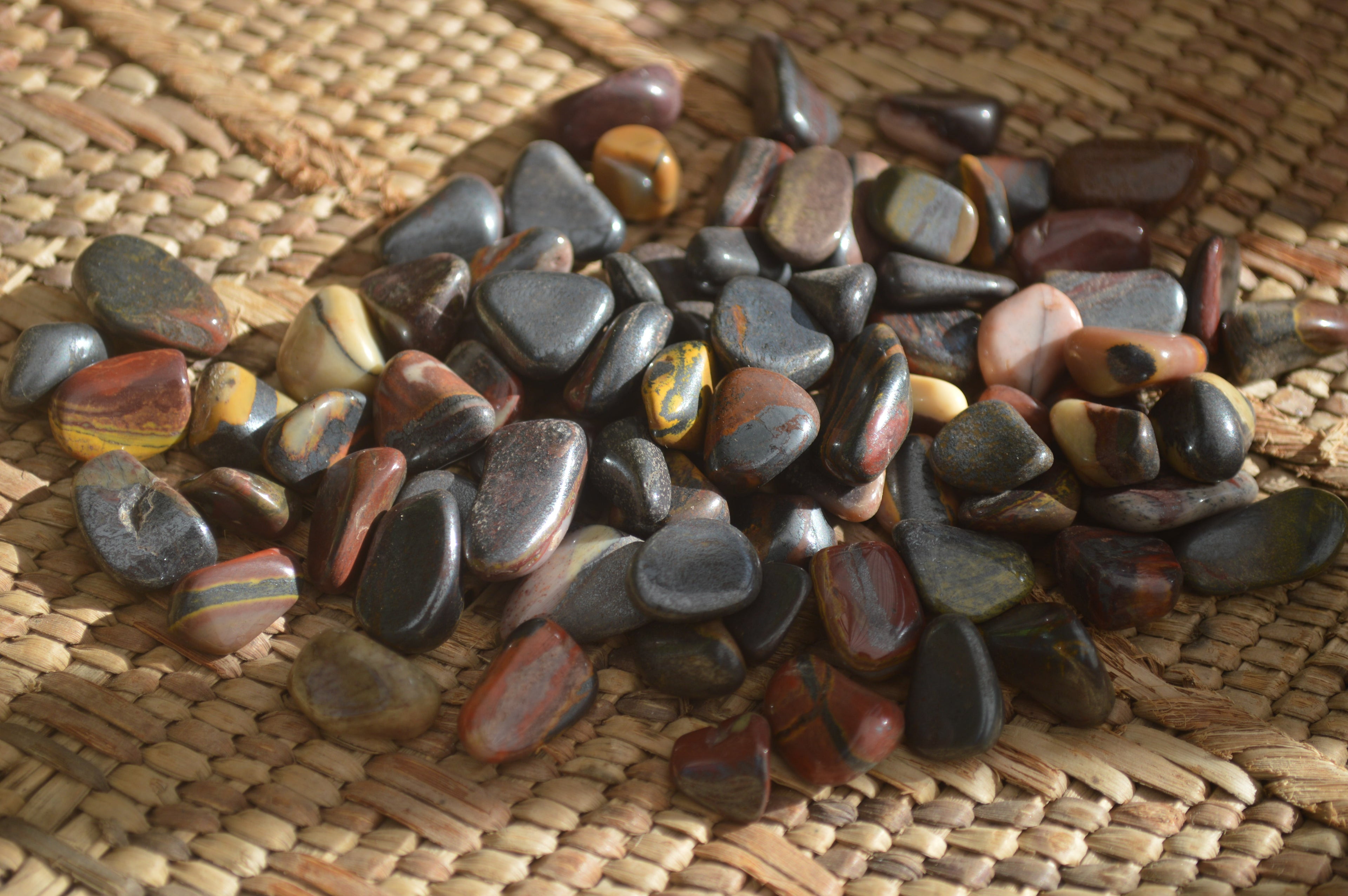 Polished Mini Craft Muggle Stone Tumble Stones - Sold per 500 g - From Northern Cape, South Africa - Toprock Gemstones and Minerals 