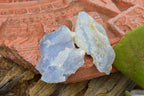Natural Etched Blue Chalcedony Agate Specimens  x 12 From Nsanje, Malawi - TopRock