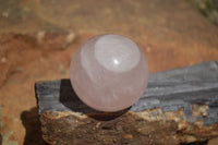 Polished Star Rose Quartz Spheres x 6 From Ambatondrazaka, Madagascar - TopRock