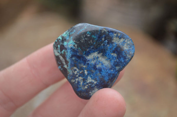 Polished Mini Shattuckite Tumble Stones  x 70 From Congo - Toprock Gemstones and Minerals 