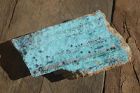 Natural Blue Drusy Coated Chrysocolla & Malachite Specimens x 4 From Congo - Toprock Gemstones and Minerals 
