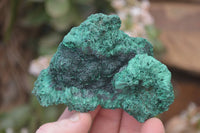 Natural Chatoyant Silky Malachite Specimens  x 4 From Kasompe, Congo - Toprock Gemstones and Minerals 