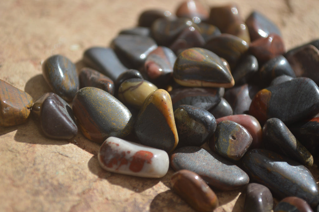 Polished Mini Craft Muggle Stone Tumble Stones - Sold per 500 g - From Northern Cape, South Africa - Toprock Gemstones and Minerals 