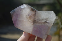 Polished Mixed Selection Of Window Quartz Crystals x 4 From Madagascar - Toprock Gemstones and Minerals 