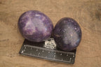 Polished  Purple Lepidolite Palm Stones  x 6 From Zimbabwe - Toprock Gemstones and Minerals 