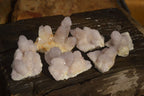 Natural Pale Lilac Spirit Quartz Clusters x 6 From Boekenhouthoek, South Africa - Toprock Gemstones and Minerals 