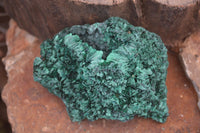 Natural Chatoyant Silky Malachite Specimens  x 4 From Kasompe, Congo - Toprock Gemstones and Minerals 