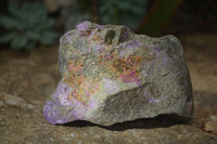 Natural Rough Stichtite & Serpentine Specimens x 4 From Barberton, South Africa - Toprock Gemstones and Minerals 