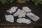 Natural Clear Quartz Specimens  x 6 From Mpika, Zambia - Toprock Gemstones and Minerals 