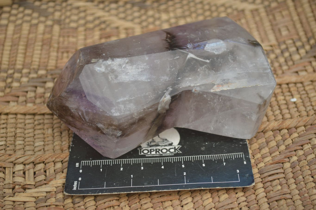Polished Mixed Selection Of Window Quartz Crystals x 4 From Madagascar - Toprock Gemstones and Minerals 