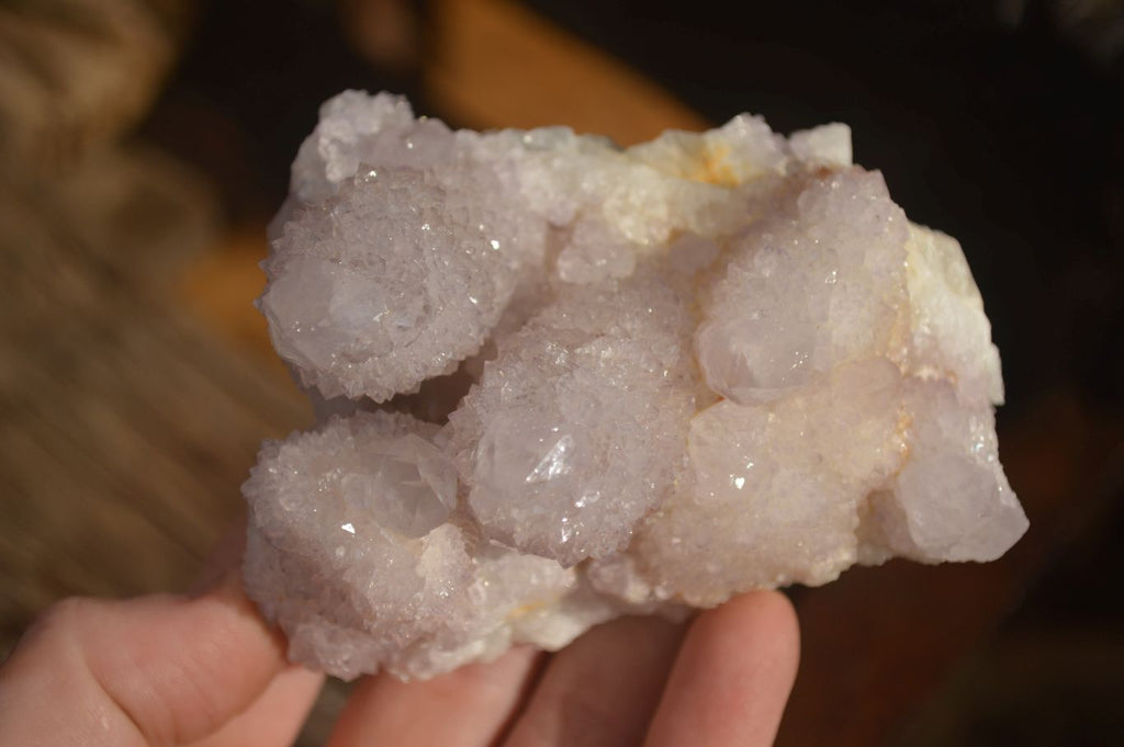 Natural Pale Lilac Spirit Quartz Clusters x 6 From Boekenhouthoek, South Africa - Toprock Gemstones and Minerals 