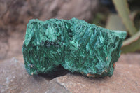 Natural Chatoyant Silky Malachite Specimens  x 4 From Kasompe, Congo - Toprock Gemstones and Minerals 