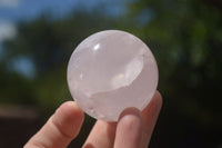 Polished Star Rose Quartz Spheres x 6 From Ambatondrazaka, Madagascar - TopRock