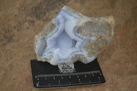 Natural Blue Lace Agate Geode Specimens  x 6 From Nsanje, Malawi - Toprock Gemstones and Minerals 