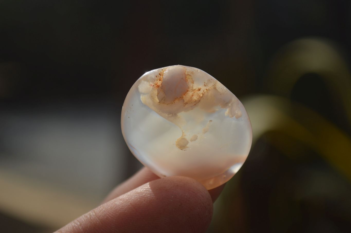 Polished Mini Ocean  Flower Agate Palm Stones  x 35 From Madagascar - Toprock Gemstones and Minerals 