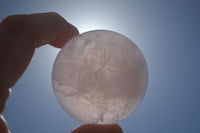 Polished Star Rose Quartz Spheres x 6 From Ambatondrazaka, Madagascar - TopRock