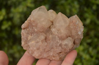 Natural Cascading Smokey Quartz Clusters x 3 From Luena, Congo - Toprock Gemstones and Minerals 