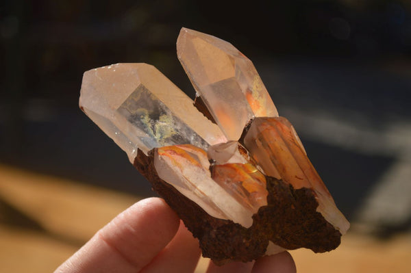 Natural Mixed Selection Of Quartz Crystals  x 7 From Madagascar - Toprock Gemstones and Minerals 